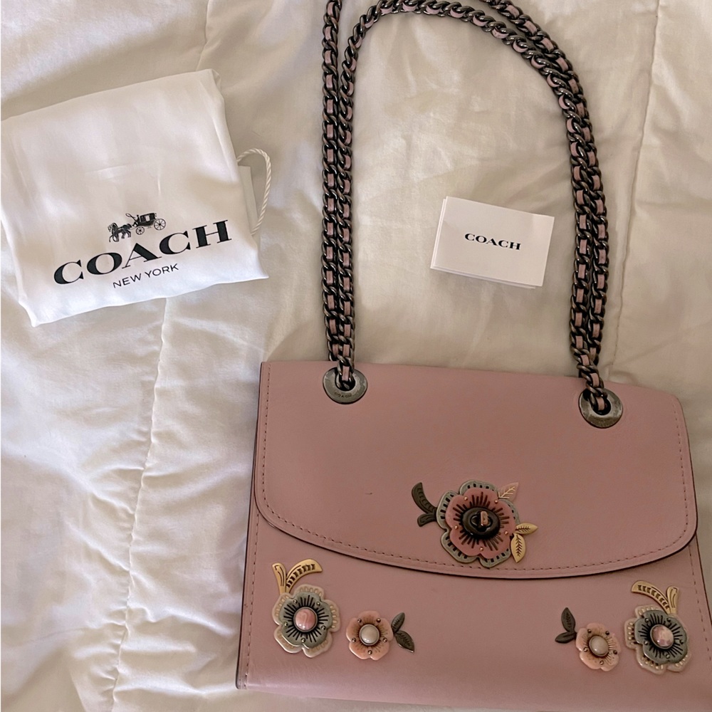 Parker Coach Purse *Mauve Flower* spring 2019